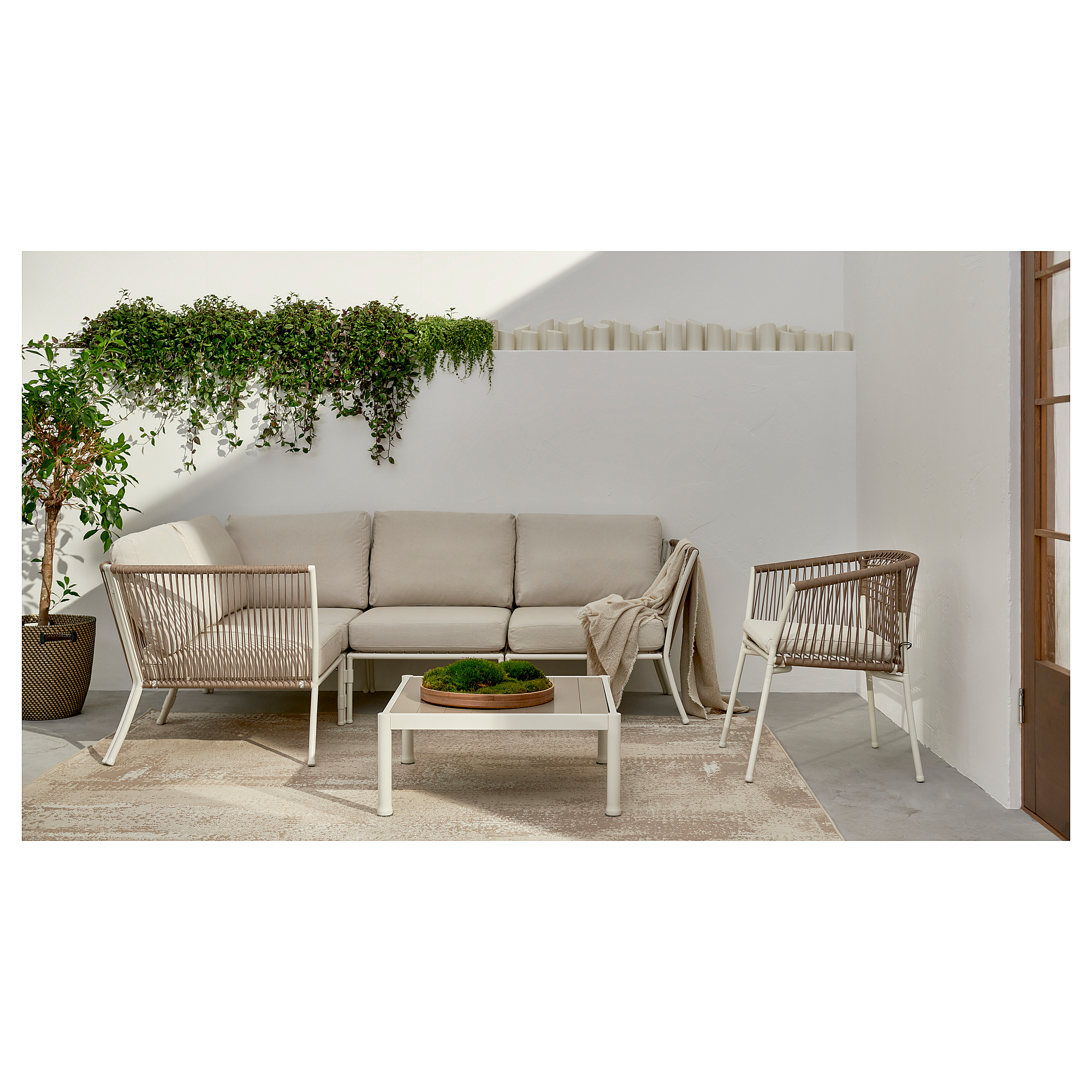 SEGERÖN corner sofa, 3-seat