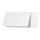 METOD - wall cabinet horizontal, white/Voxtorp high-gloss/white | IKEA Taiwan Online - PE718368_S1
