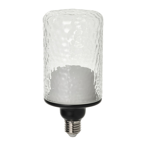MOLNART - LED燈泡 E27 150流明, 管狀 透明玻璃/具圖案, 90 公厘 | IKEA 線上購物 - PE894719_S4