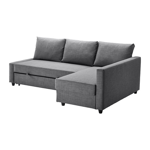 FRIHETEN corner sofa-bed with storage