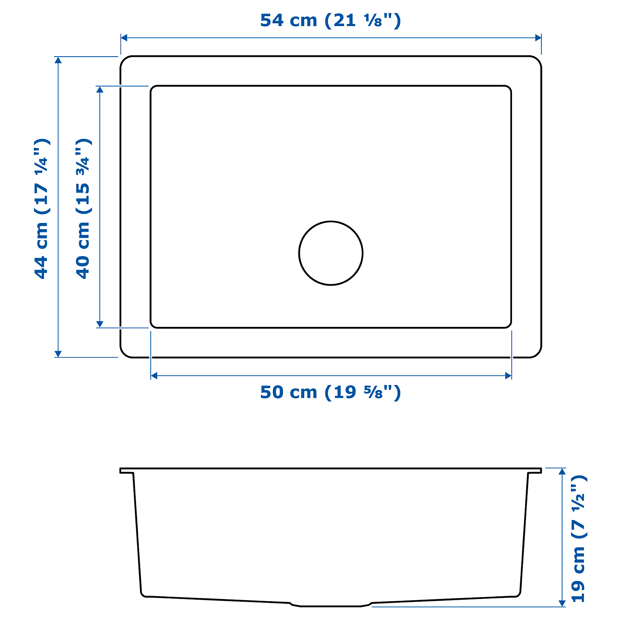 Norrsjon 嵌入式單槽水槽 不鏽鋼 Ikea 線上購物