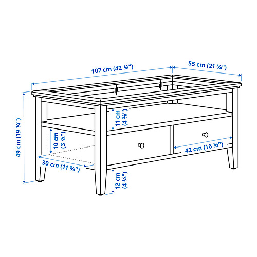 IDANÄS coffee table