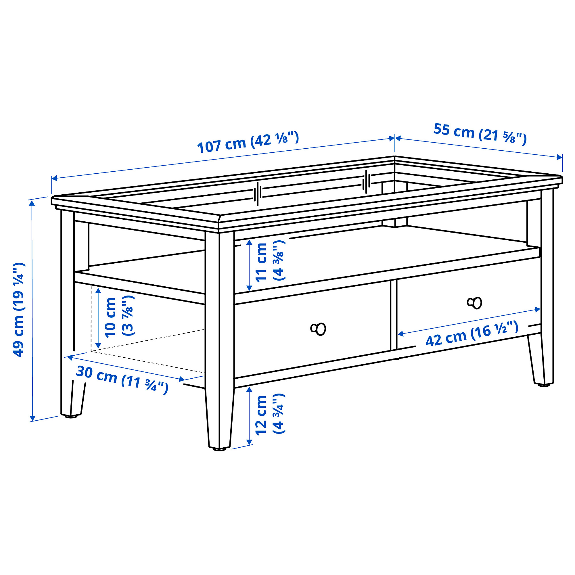 IDANÄS coffee table