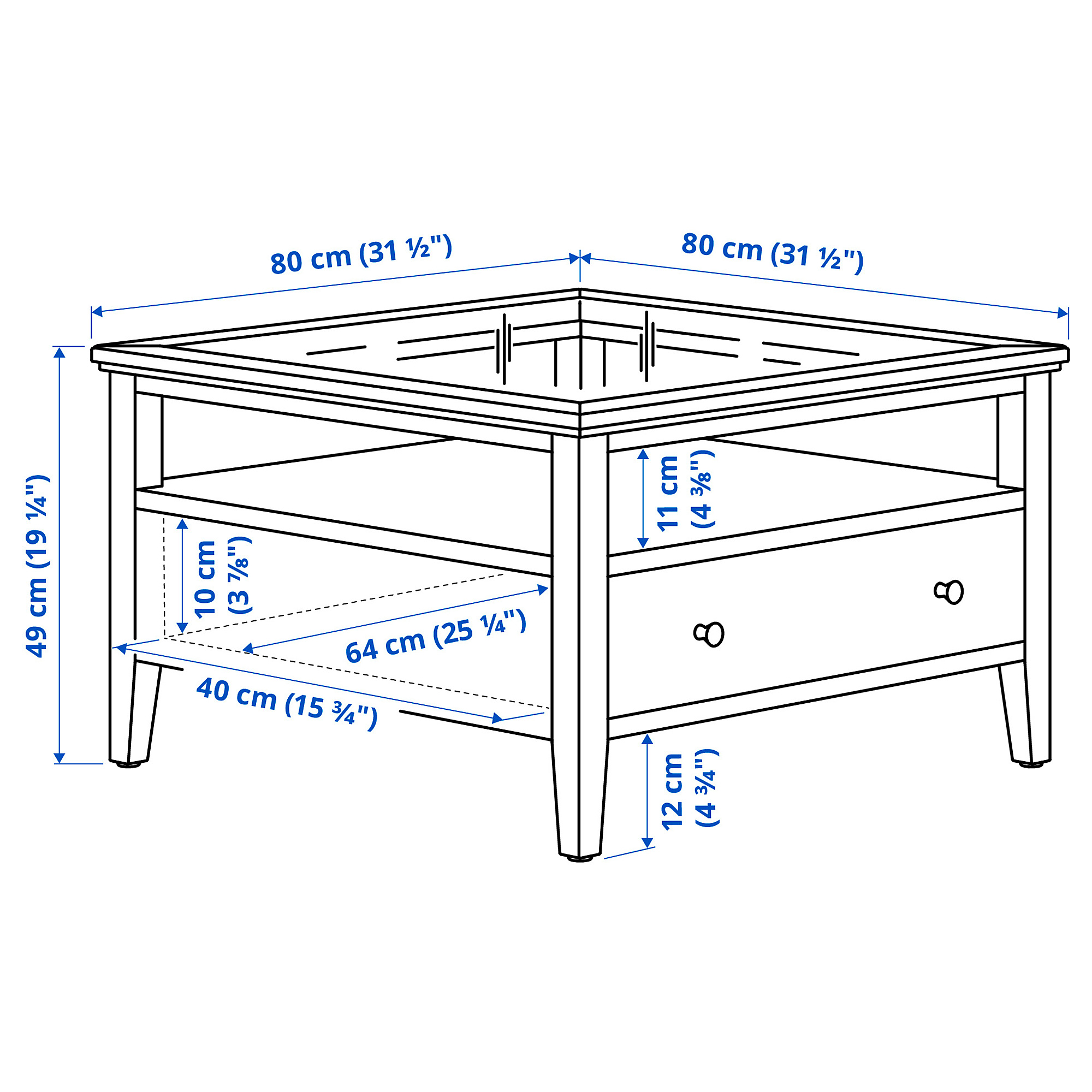 IDANÄS coffee table