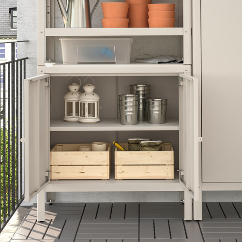 KOLBJÖRN shelving unit with 2 cabinets