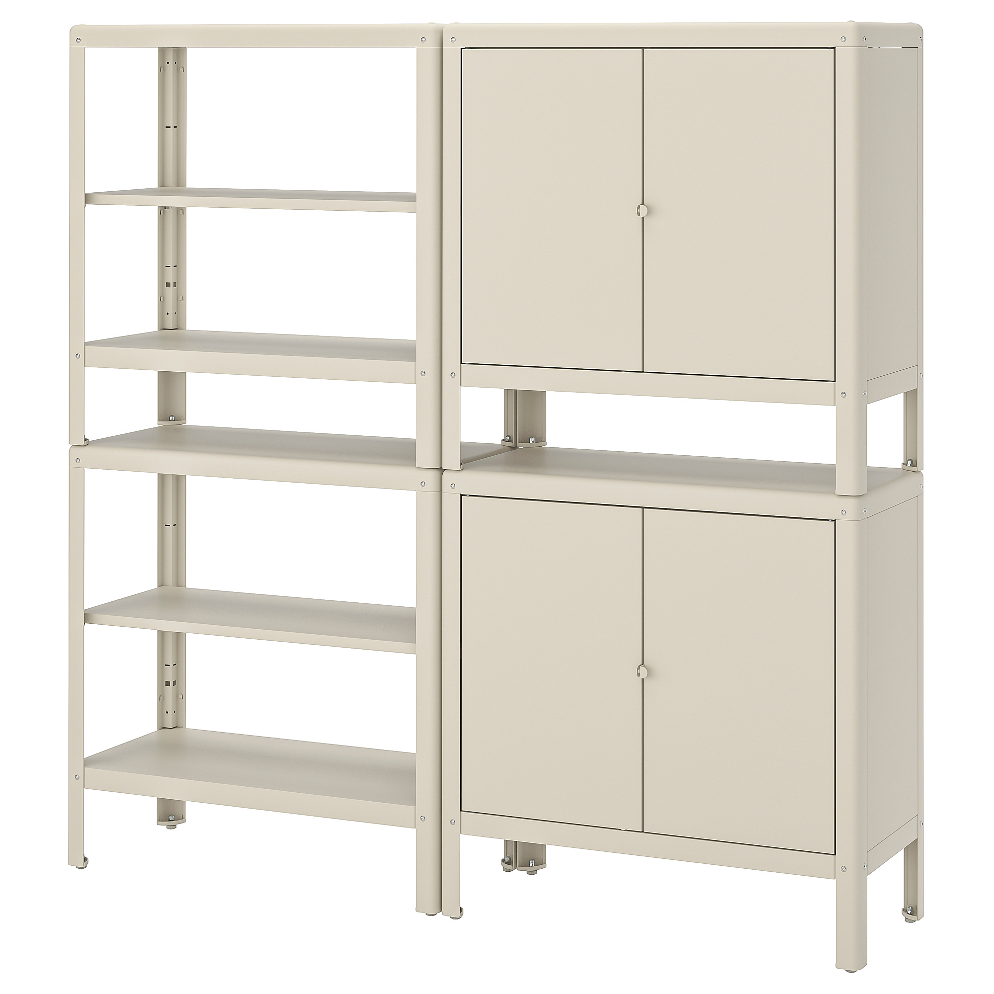 KOLBJÖRN shelving unit with 2 cabinets