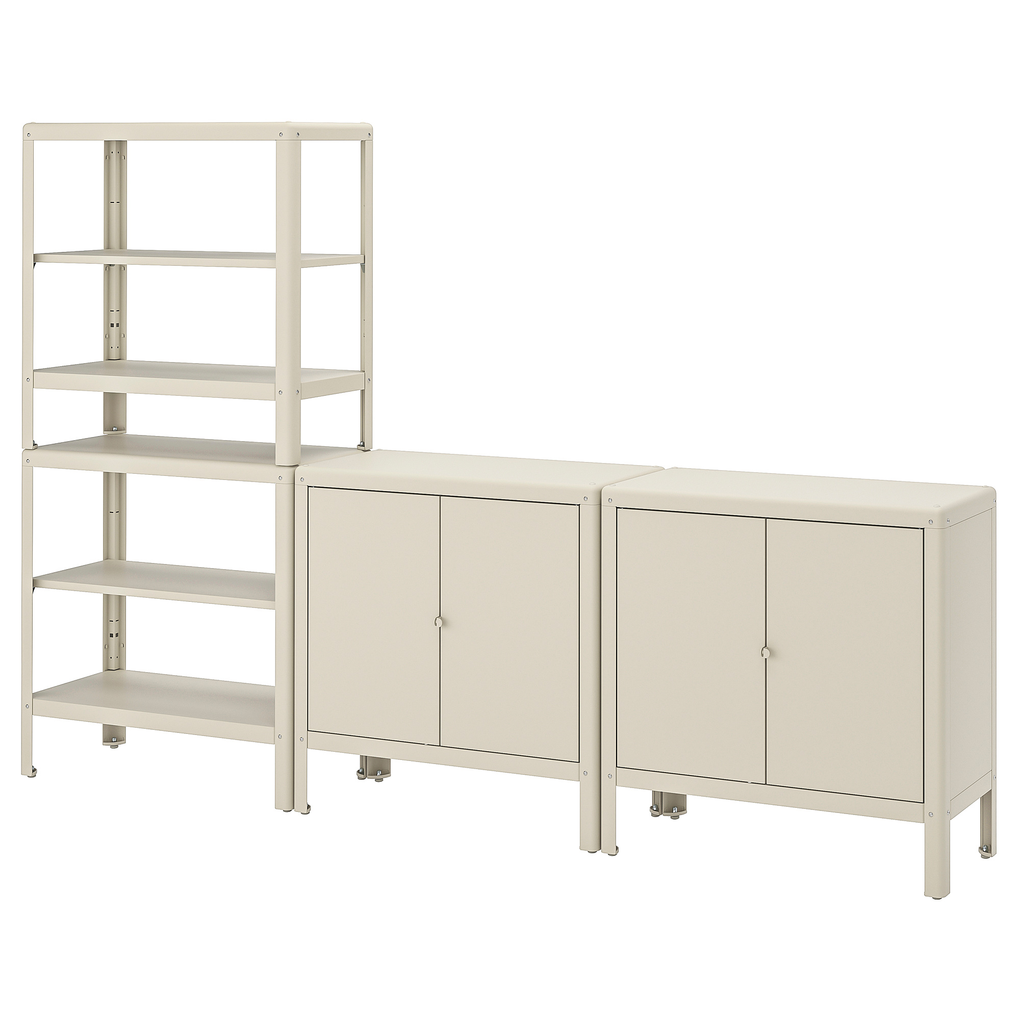 KOLBJÖRN shelving unit with 2 cabinets