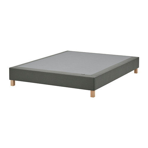 LYNGÖR slatted mattress base with legs