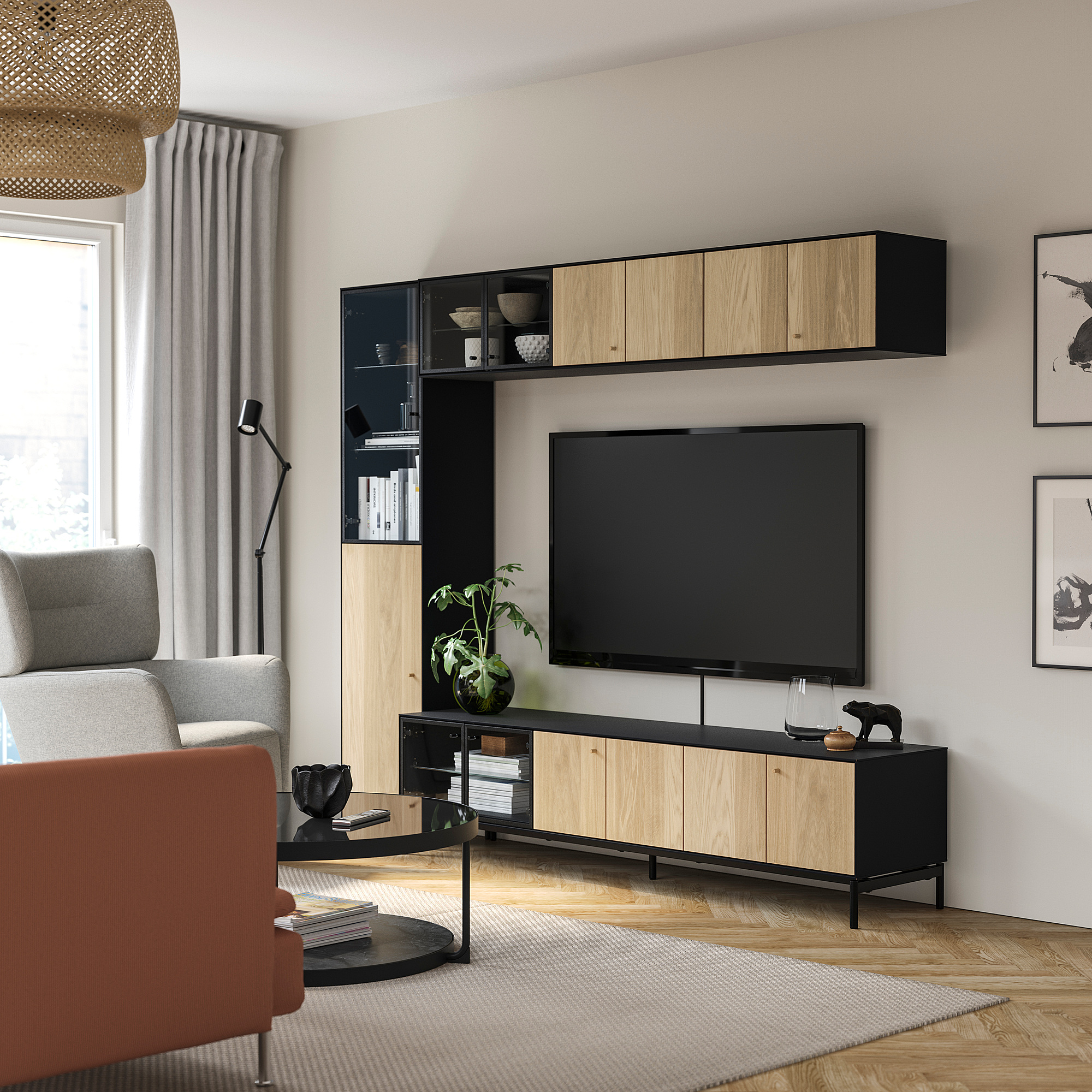 BOASTAD TV storage combination