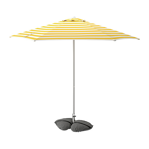 HÖGÖN/IGGÖN parasol with base