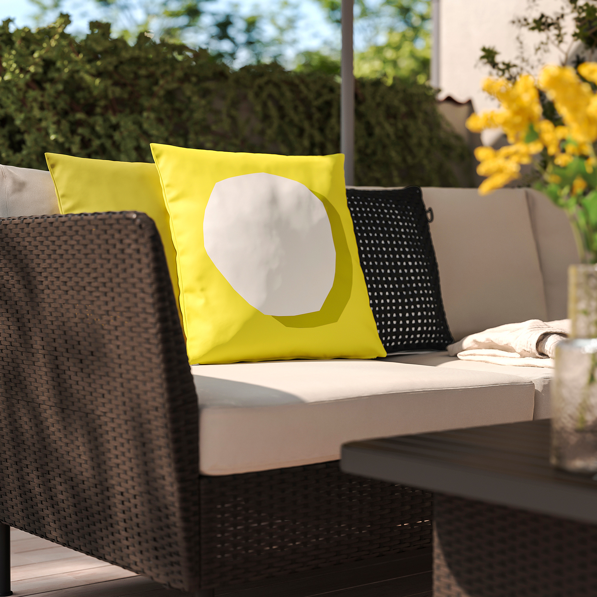 GULLBERGSÖ/HJÄRTERÖ 靠枕 3件裝