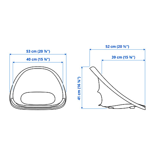 ELDBERGET - seat shell | IKEA Taiwan Online - PE856625_S4