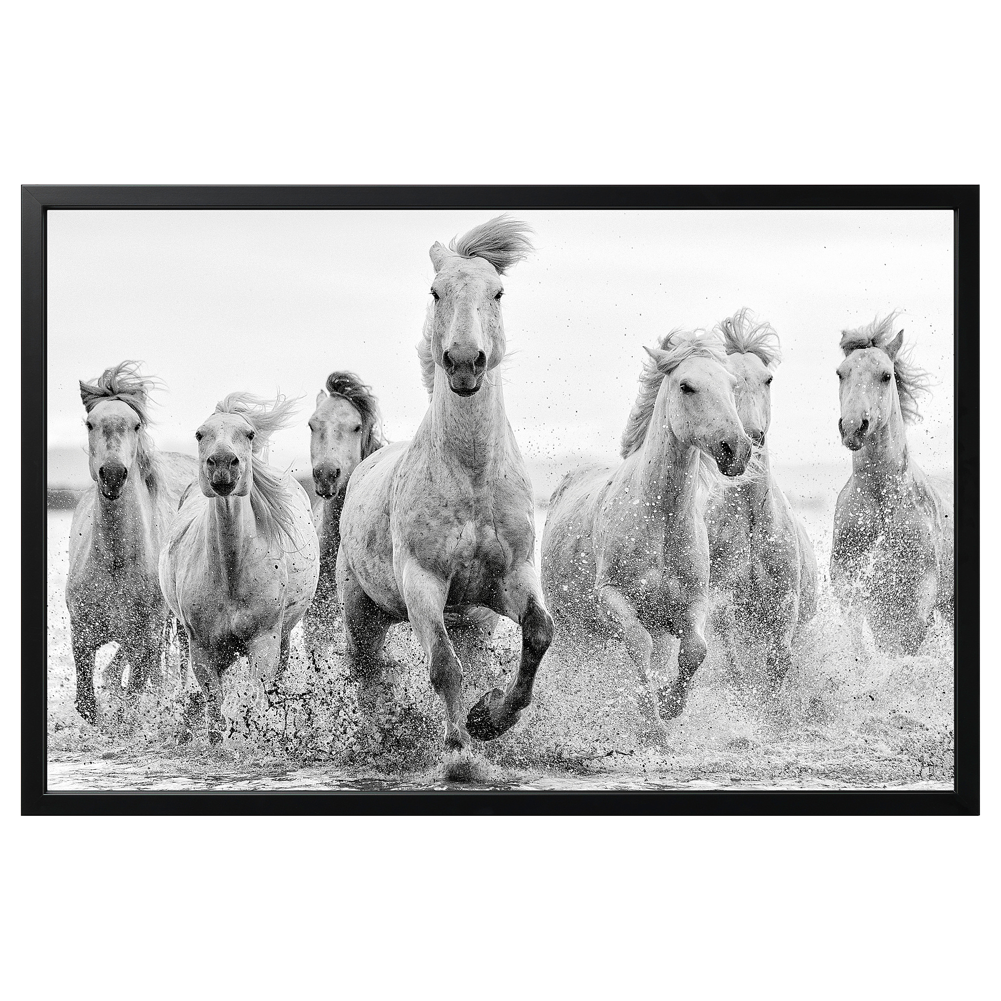 BJÖRKSTA picture with frame