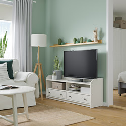 HAUGA - TV bench, beige | IKEA Taiwan Online - PE799595_S3
