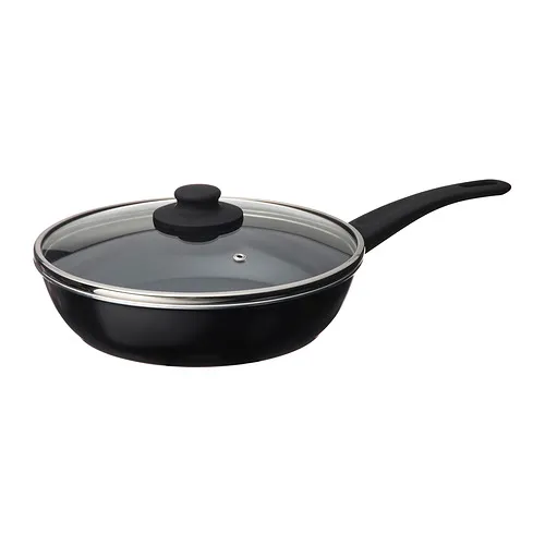 HEMLAGAD - sauté pan with lid, non-stick coating black, 26 cm | IKEA Taiwan Online - PE930742_S4