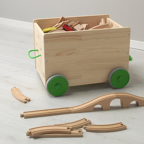 FLISAT toy storage with wheels