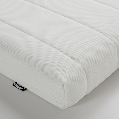 UTÅKER stackable bed with 2 mattresses