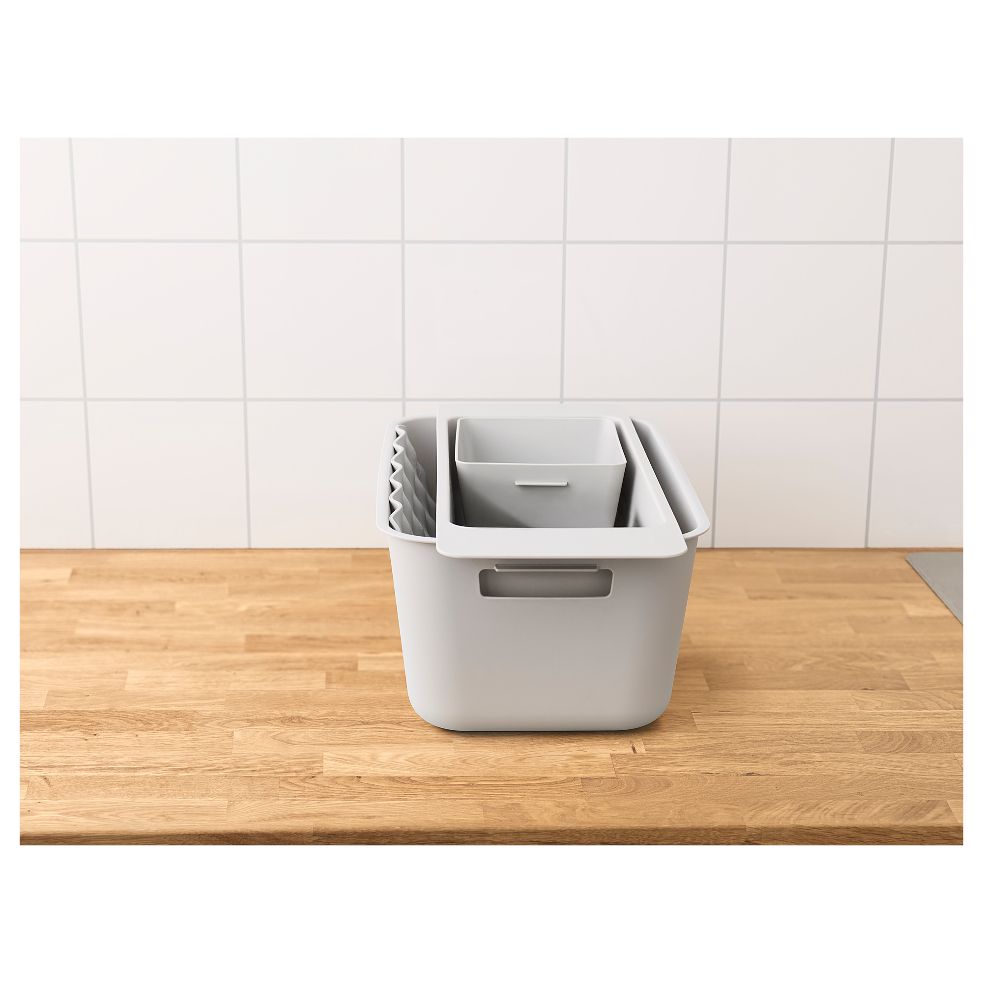 Grundvattnet 瀝水籃 灰色 Ikea 線上購物 Ikea 線上購物 選購家具 燈飾 家飾品等