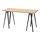 LAGKAPTEN/NÄRSPEL - desk, white stained oak effect/dark grey | IKEA Taiwan Online - PE813005_S1