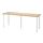 LAGKAPTEN/OLOV - desk, white stained oak effect/white | IKEA Taiwan Online - PE813063_S1