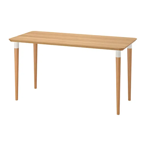 ANFALLARE/HILVER - desk, bamboo, 140x65 cm | IKEA Taiwan Online - PE813091_S4