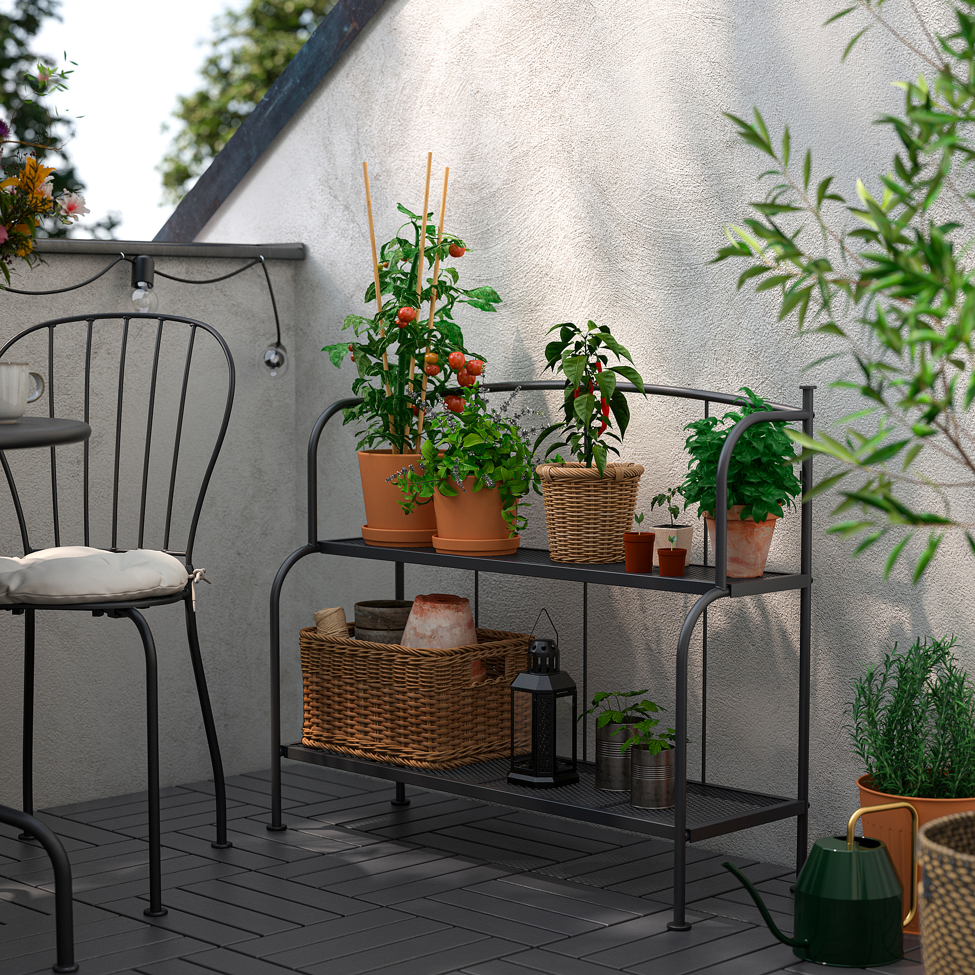 LÄCKÖ shelving unit