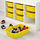 TROFAST - storage combination with boxes, white/yellow | IKEA Taiwan Online - PE649617_S1