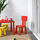 MAMMUT - 兒童椅, 室內/戶外用/紅色 | IKEA 線上購物 - PE687087_S1