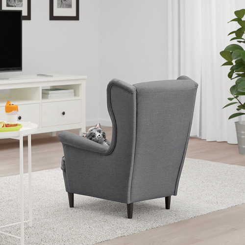STRANDMON - children's armchair, Vissle grey | IKEA Taiwan Online - PE668409_S4