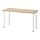 MÅLSKYTT/ADILS - desk, birch/white | IKEA Taiwan Online - PE813101_S1