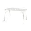 TORPARÖ - 戶外餐桌, 白色/折疊式, 130x74 公分 | IKEA 線上購物 - PE960448_S2 