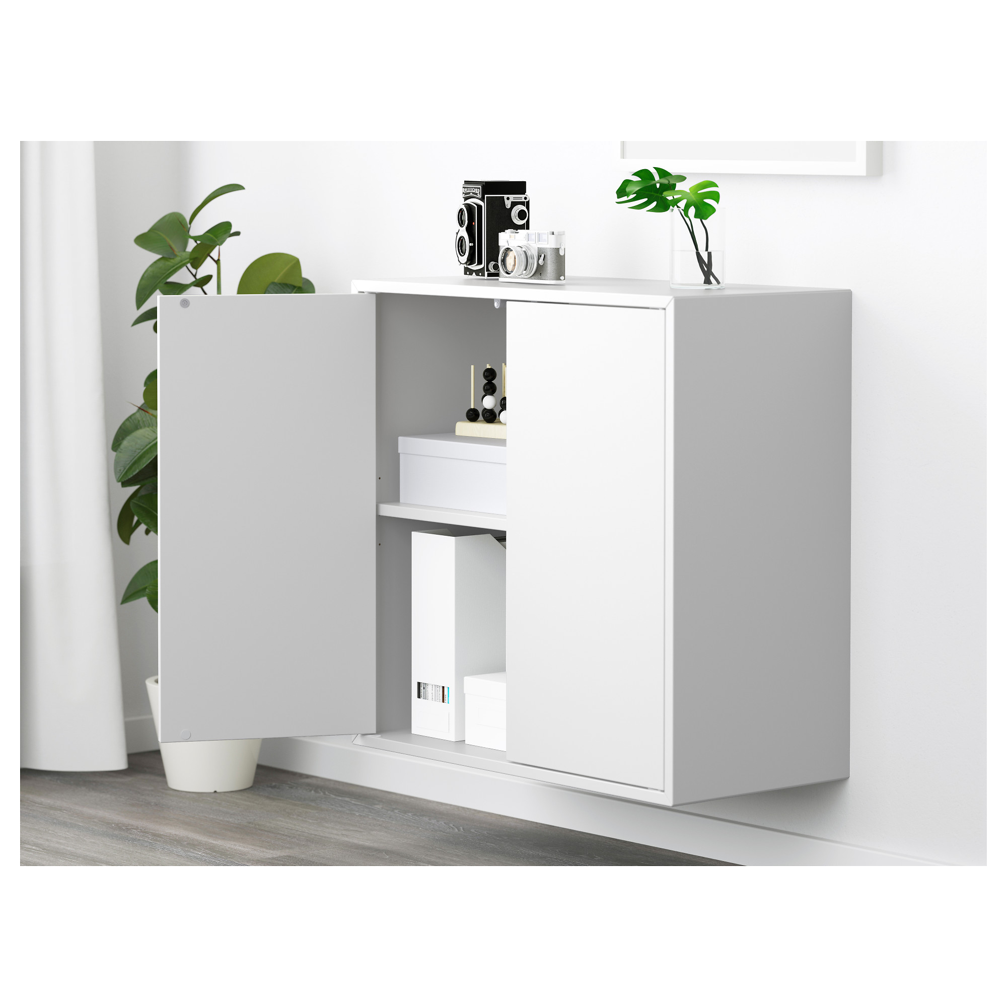 EKET wall-mounted shelving unit