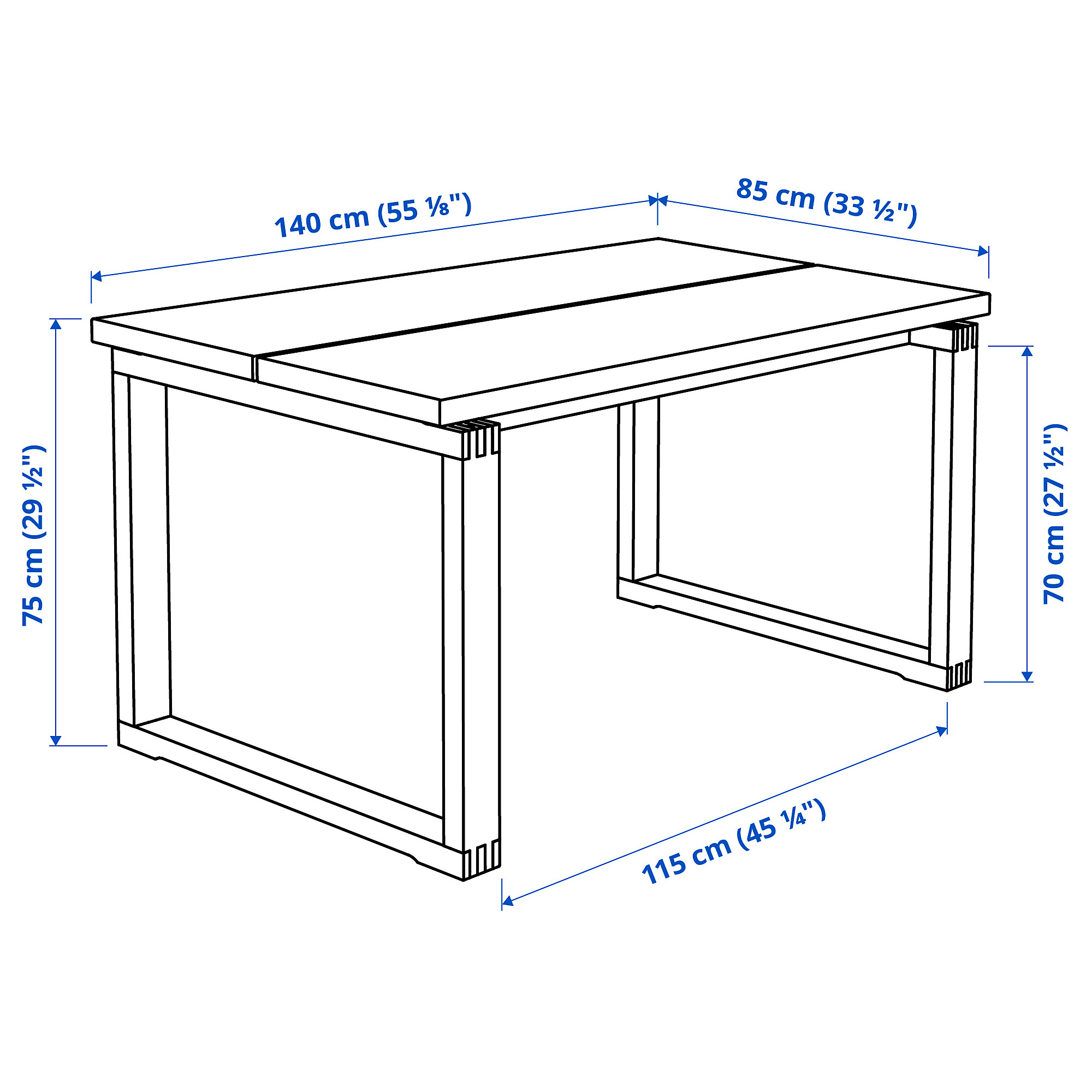 MÖRBYLÅNGA table