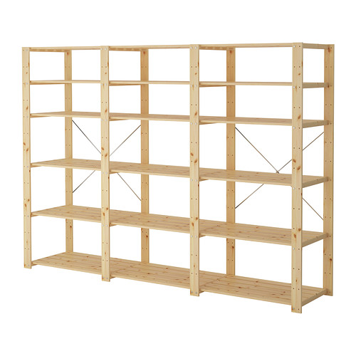 HEJNE 3 sections/shelves