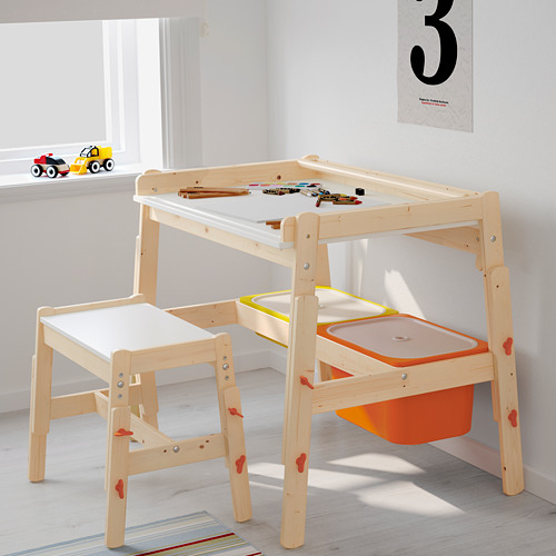 FLISAT - 兒童書桌, 可調式 | IKEA 線上購物 - PE639896_S4