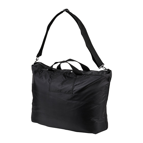 RÄCKLA - 折疊式行李袋, 黑色 | IKEA 線上購物 - PE813208_S4