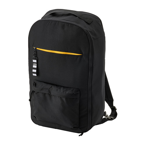 VÄRLDENS - travel back pack, black | IKEA Taiwan Online - PE813249_S4