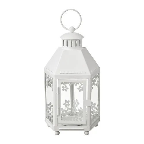 KRINGSYNT - 小蠟燭燭台 室內/戶外用, 白色, 21 公分 | IKEA 線上購物 - PE856793_S4