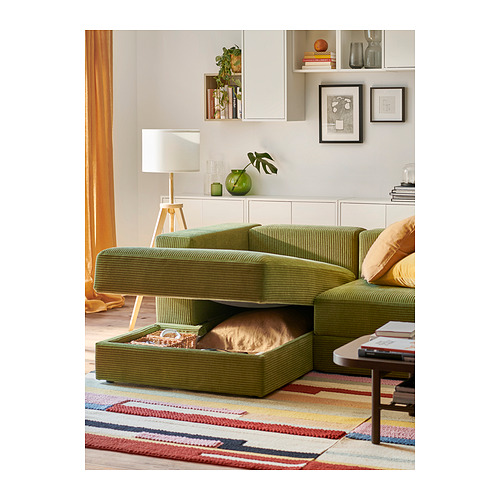 JÄTTEBO 2,5-seat mod sofa w chaise longue