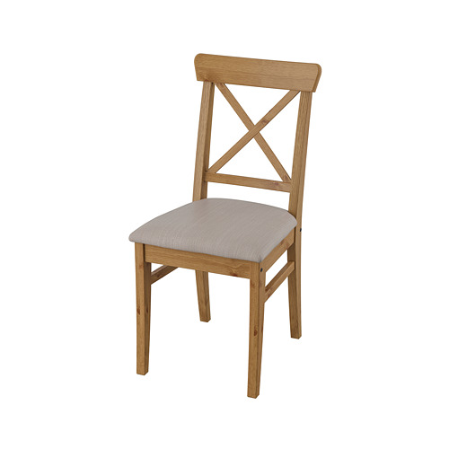 INGOLF - 餐椅, 仿古染色/Nolhaga 灰米色 | IKEA 線上購物 - PE813285_S4