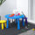 MAMMUT - 兒童桌, 室內/戶外用 藍色 | IKEA 線上購物 - PE671501_S1