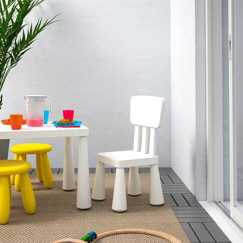 MAMMUT - children's stool, in/outdoor/yellow | IKEA Taiwan Online - PE664613_S4
