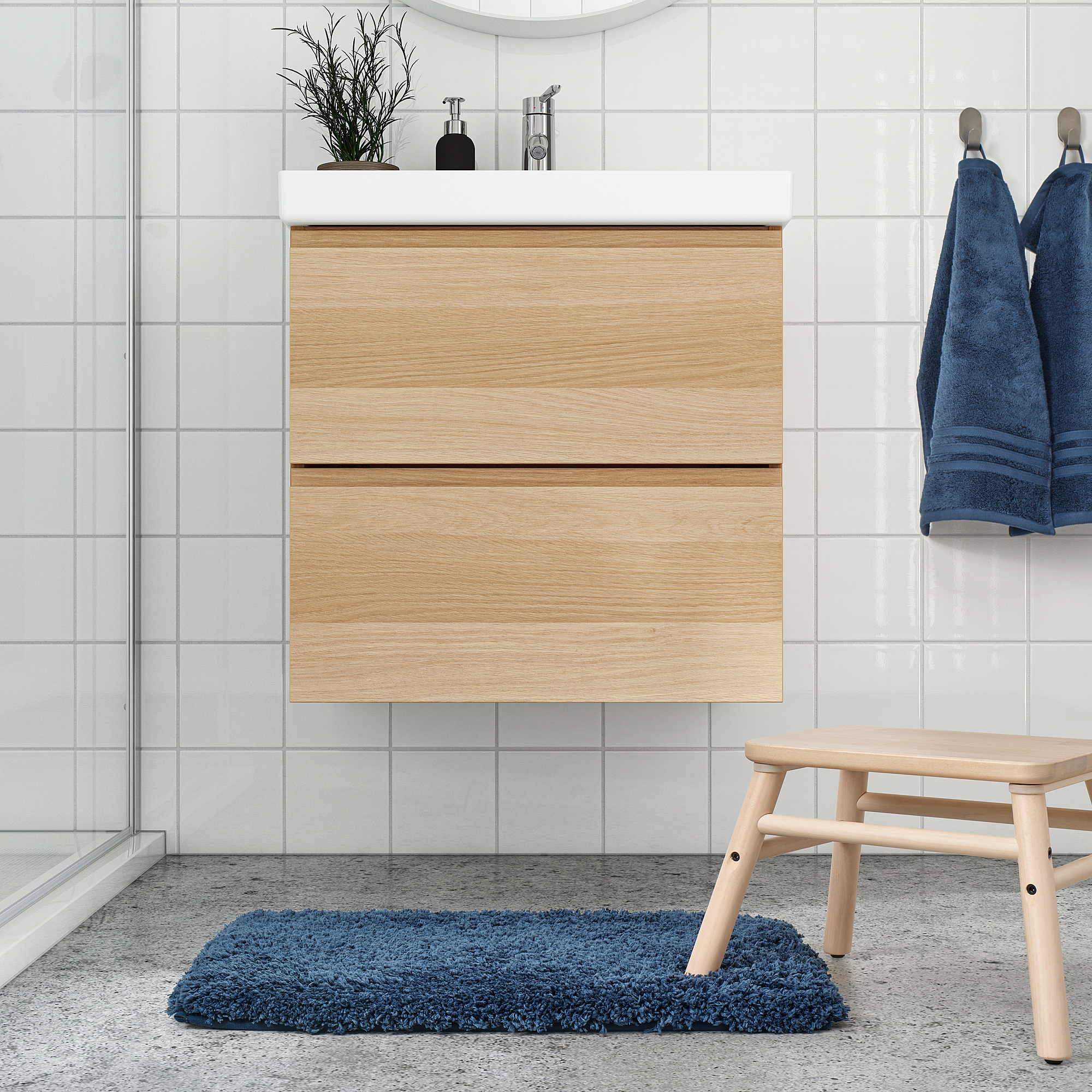 ALMTJÄRN 浴室腳踏墊