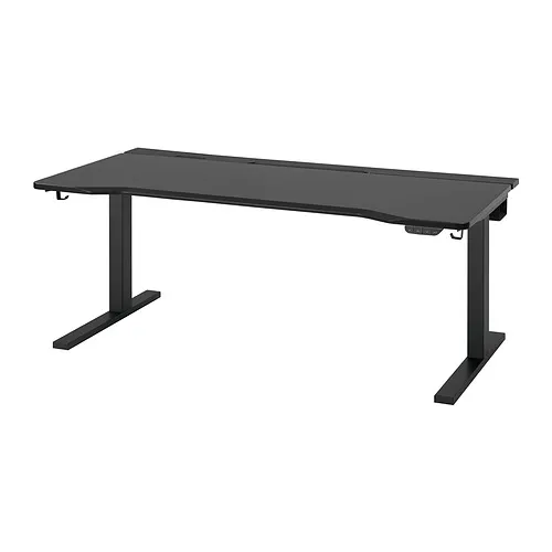 UTMANING - 升降式電競桌, 電動/黑色, 160x80 公分 | IKEA 線上購物 - PE960477_S4