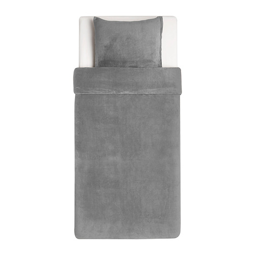 KRANSSALVIA duvet cover and pillowcase