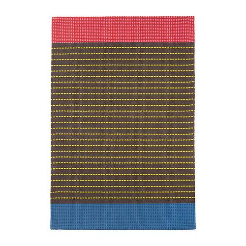 BÄRTRÅD rug, flatwoven
