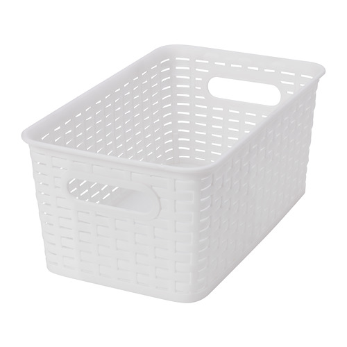 LACKMARON - 置物籃, 塑膠 白色 | IKEA 線上購物 - PE718860_S4