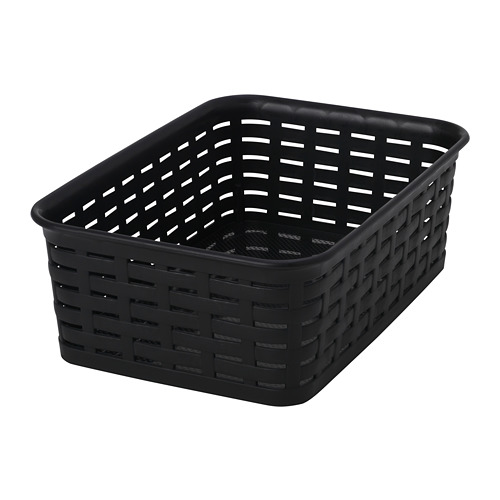 LACKMARON - 置物籃, 塑膠 黑色 | IKEA 線上購物 - PE718865_S4