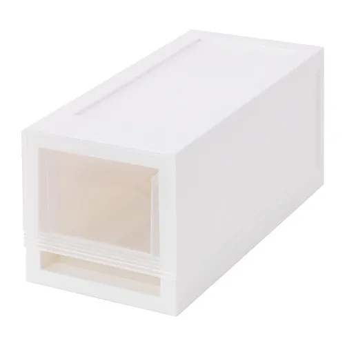 SOPPROT - 組合式抽屜盒, 透明白色, 12x26x12 公分 | IKEA 線上購物 - PE718884_S4
