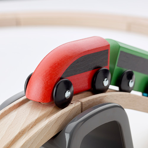 LILLABO - 基本型玩具火車 20件組, 彩色 | IKEA 線上購物 - PE625430_S4